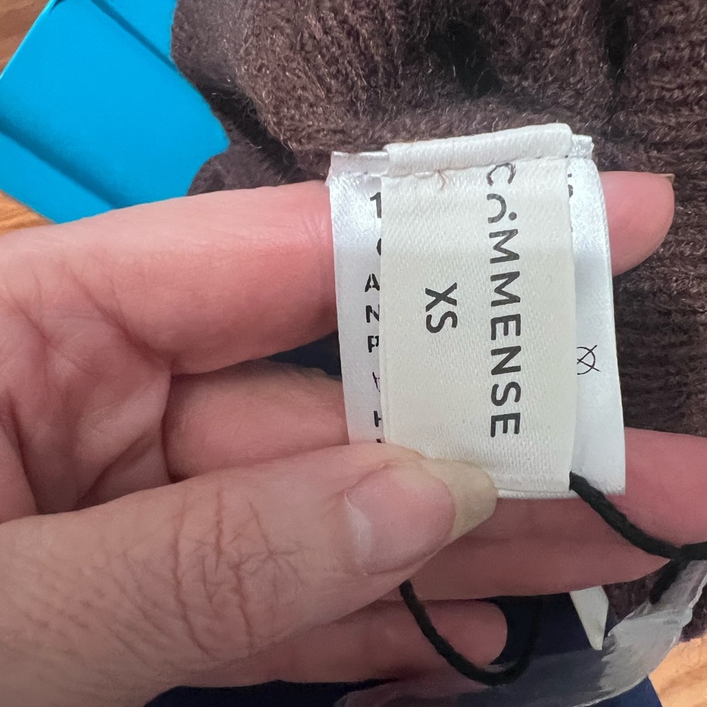 Commense Crew Neck Button-Front Knit Cardigan new… - image 8